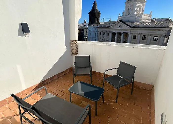 Penthouse La Plaza En Centro Grupo Ac Gestion Lägenhet Cádiz