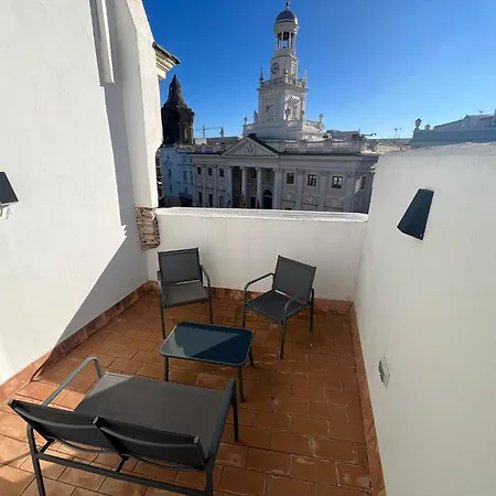 Penthouse La Plaza En Centro Grupo Ac Gestion * Cadiz