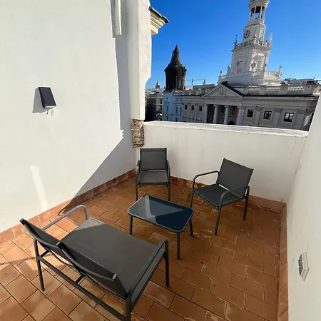 Penthouse La Plaza En Centro Grupo Ac Gestion شقة كاديز